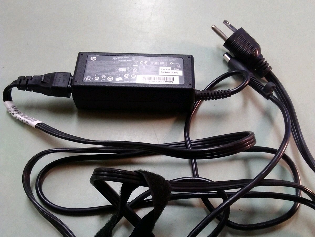 HP ProBook PPP009L-E 65W Power Supply AC Adapter Cord 160-32HU