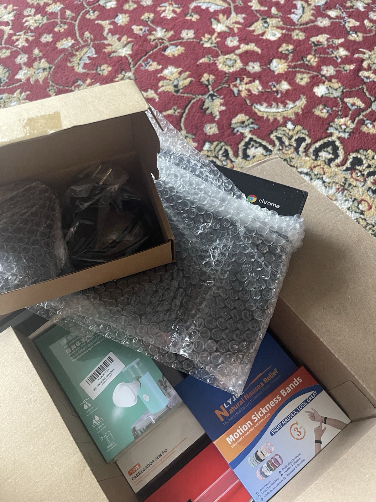 Mystery Box – 20 Items + Bonus Gift Lenovo Chromebook & Charger 15LBS! Box #5