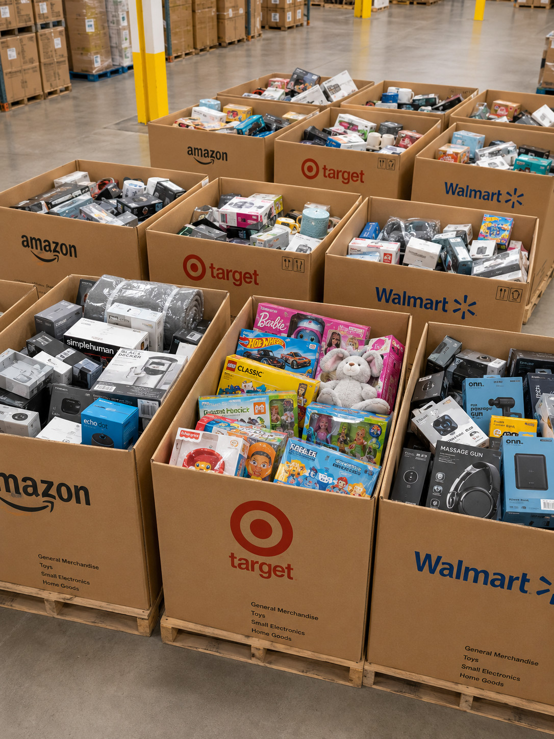 Target Wholesale Lot Featuring Premium Household Essentials