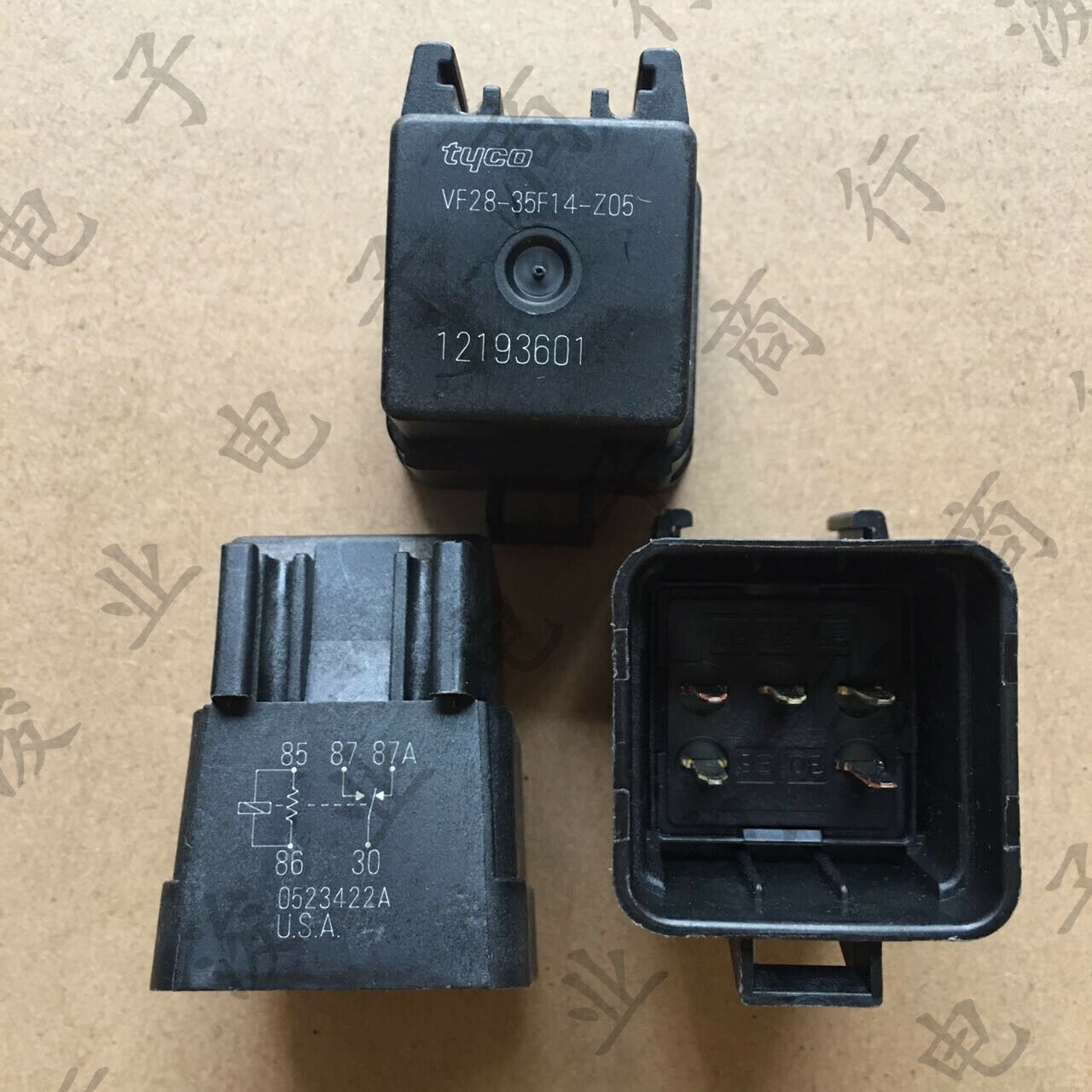 QTY:1pc GM 12193601 Relay 5 Prong Multi Function ACDelco 15-8719