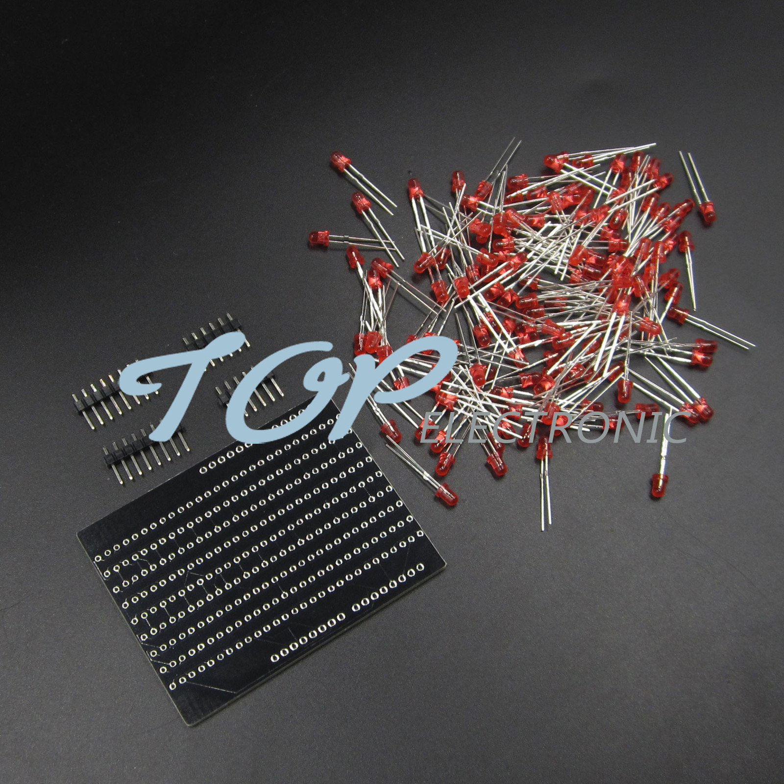 LOL Shield Matrix Lots of LEDs for Arduino Charlieplexed Display DIY Red LED