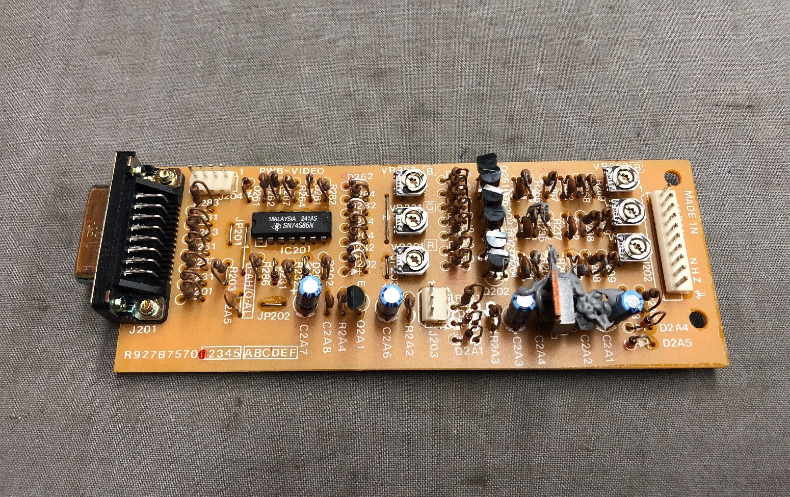 MITSUBISHI CIRCUIT BOARD R927B7570