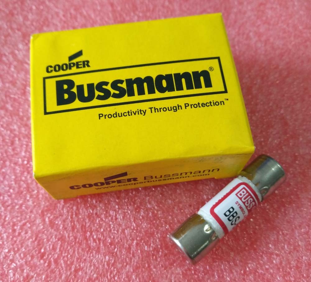 ORIGINAL Bussmann BBS-1 BBS 1 Amp 600 Vac Fast-acting Fuses 10X35mm