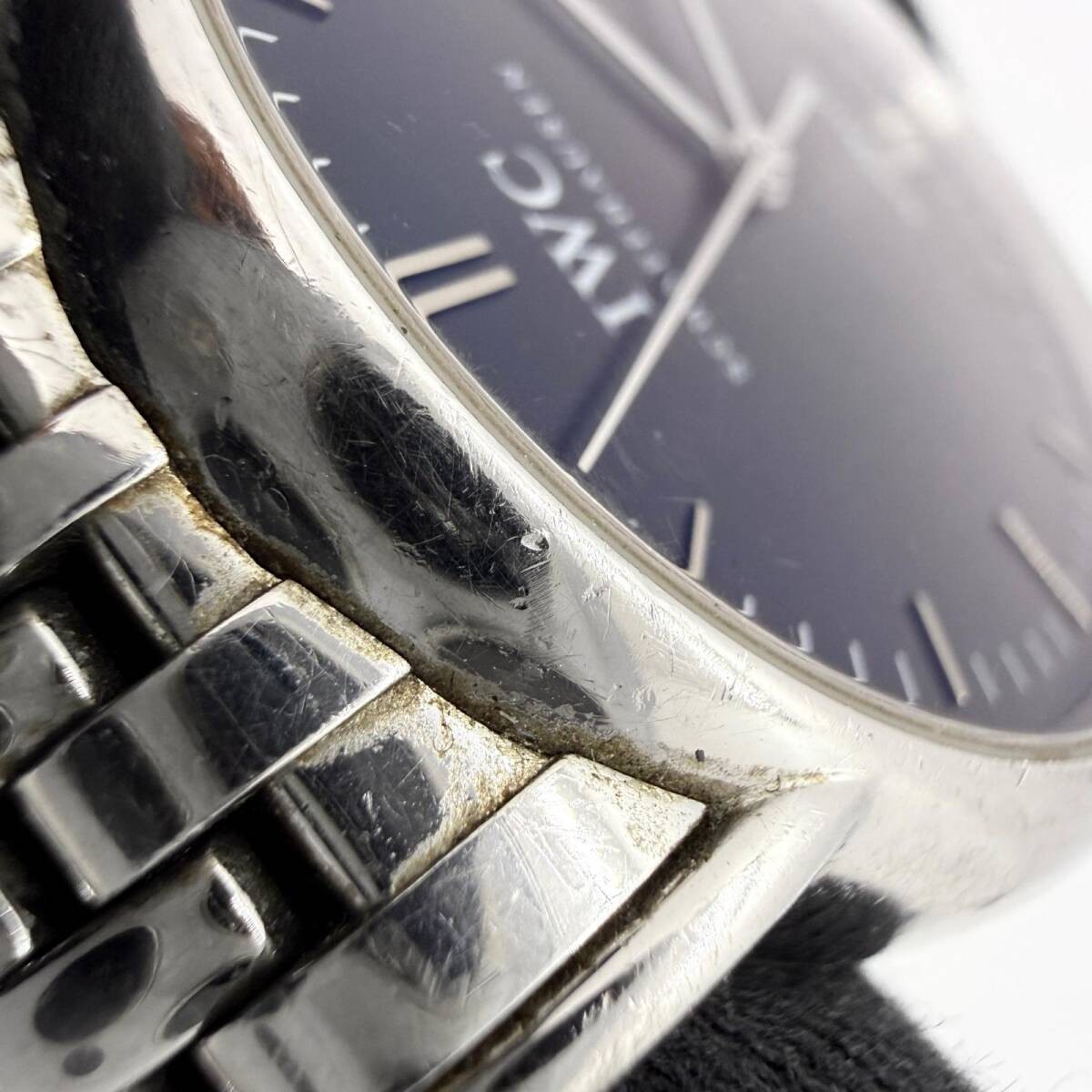 IWC Schaffhausen Watch Portofino -7s/d IW353306 Black Automatic Men’s Working