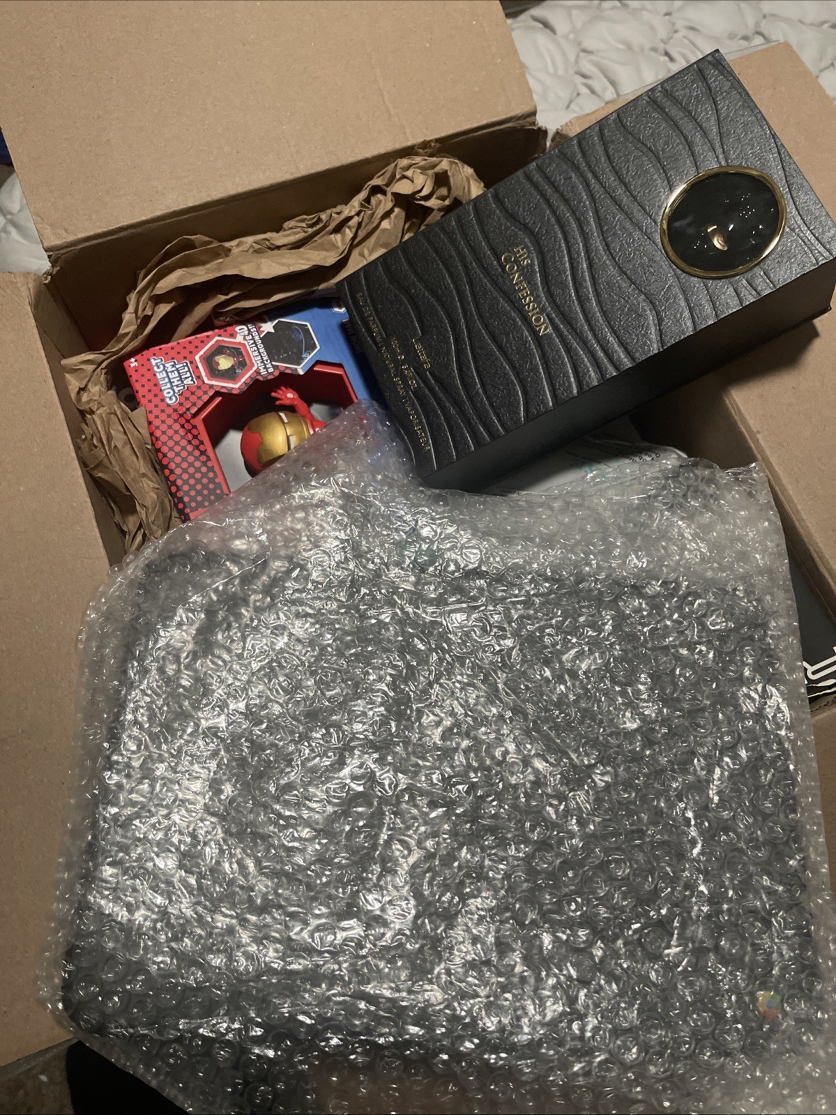 Mystery Box 16 LBS Fragances,Electronics + Bonus HP Chrom Laptop W Charger Box#3