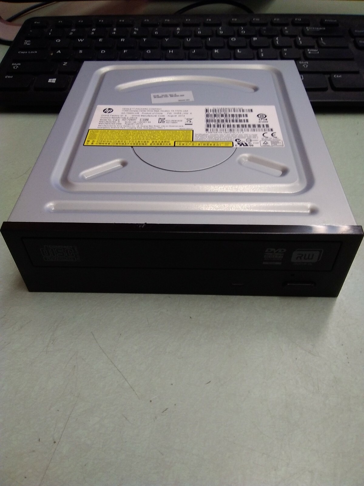 HP AD-7290H CD-RW DVDRW SATA Optical Drive PN: 575781-801 SPN 690418-001