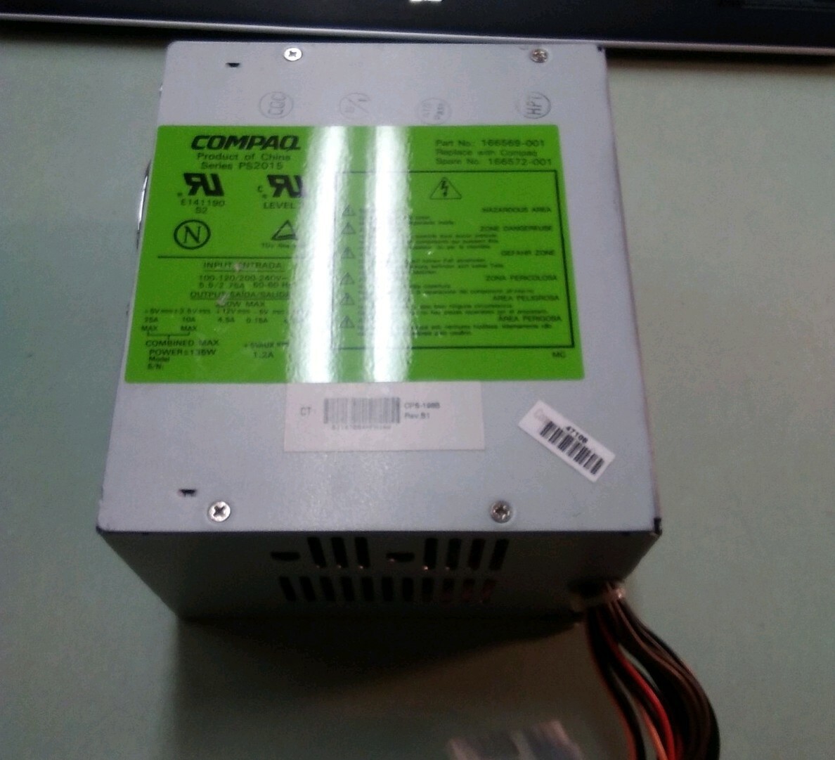 Compaq Power Supply 166569-001 166572-001 PS2015
