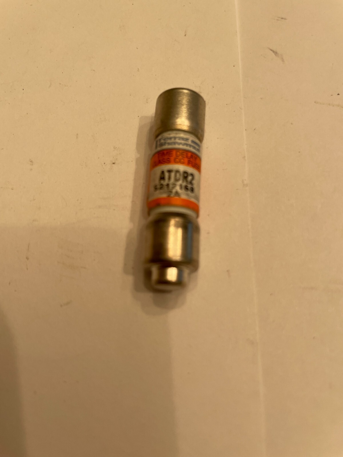ORIGINAL Ferraz Shawmut ATDR30 ATDR-2 (2 Amp) 600VAC TIME DELAY Class CC Fuse