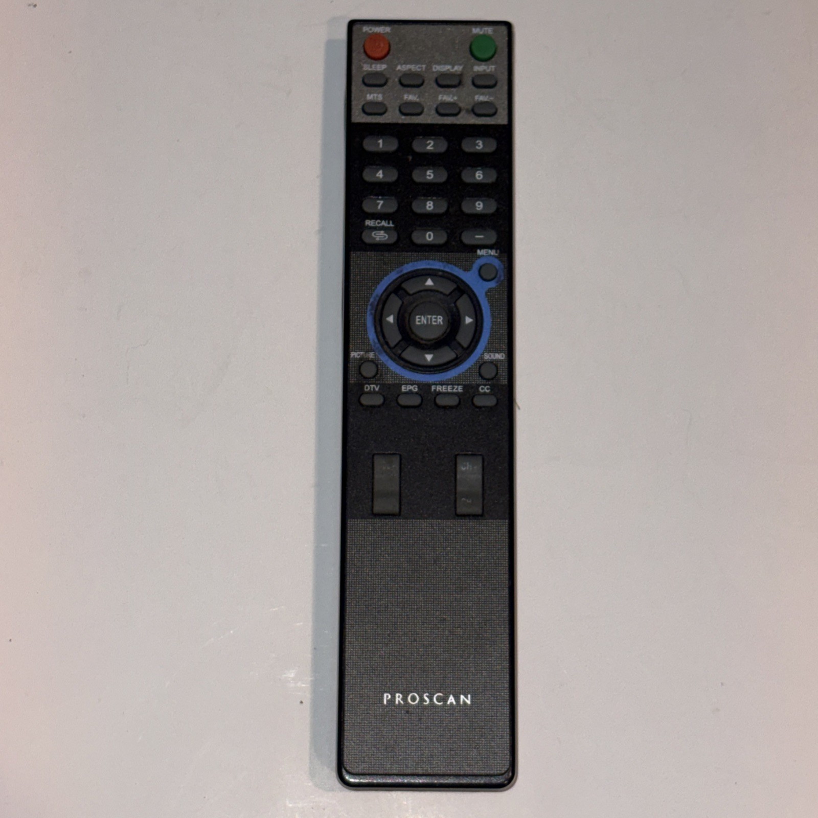 PROSCAN OEM LCD TV Remote Control PN: E20KQ00