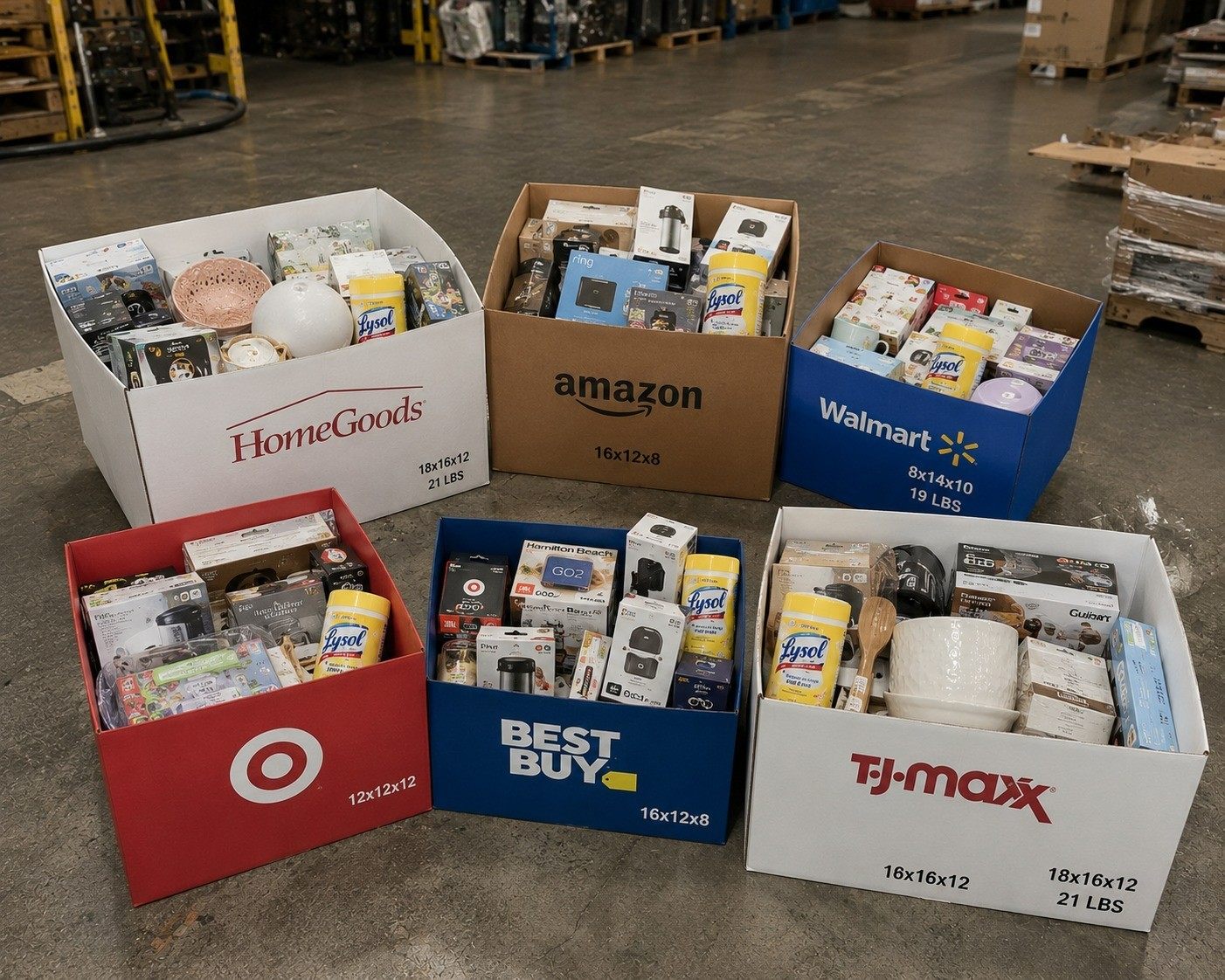 Amazon Retail Inventory Collection – Assorted Merchandise Variety