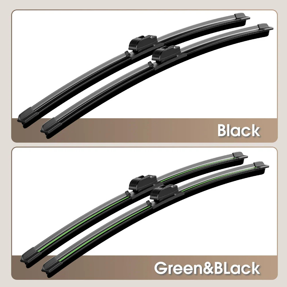 For Peugeot 207 207CC 207SW 2006-2016 Front Windshield Wiper Blades 2pcs Windscr