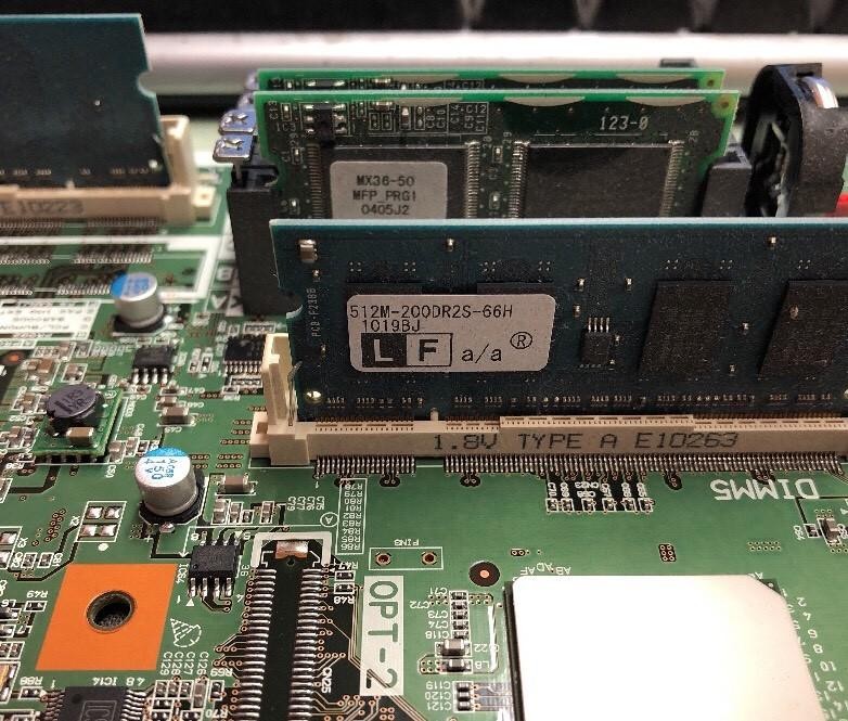 Sharp MX-5000N Main Controller MFPC PWB TYPE-KR REV1.2 X1852 BCB181 664DE6