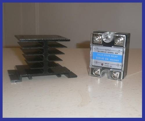 PID Temperature Controller Kiln Probe SSR Relay HS 40A Paragon Pottery Glass F°C