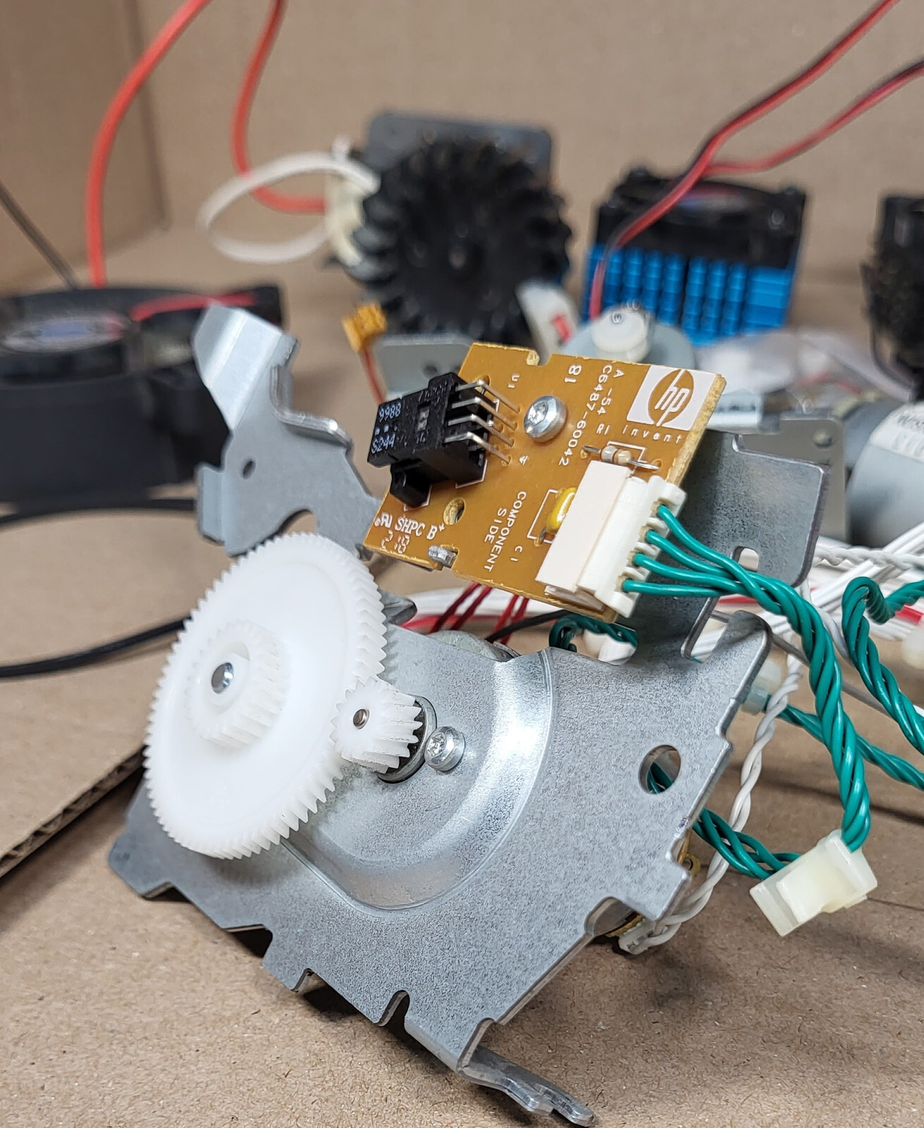 Electronic Parts Motor Mixed Lot
