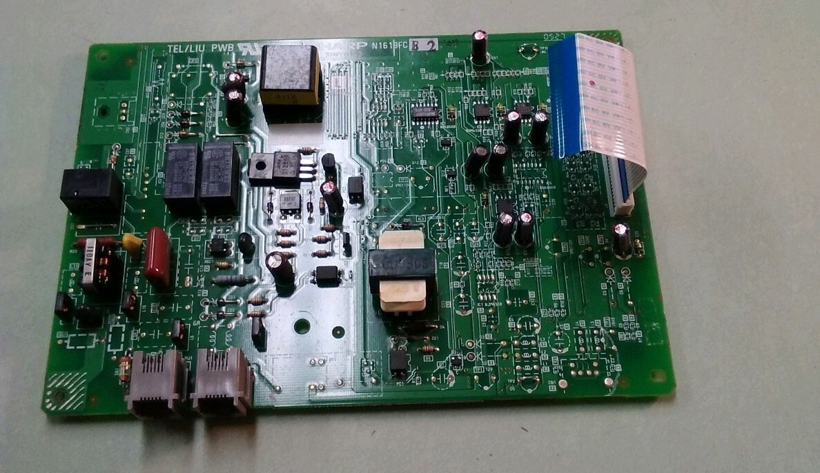 SHARP N1619FCE2 TEL / LIU P.W.B