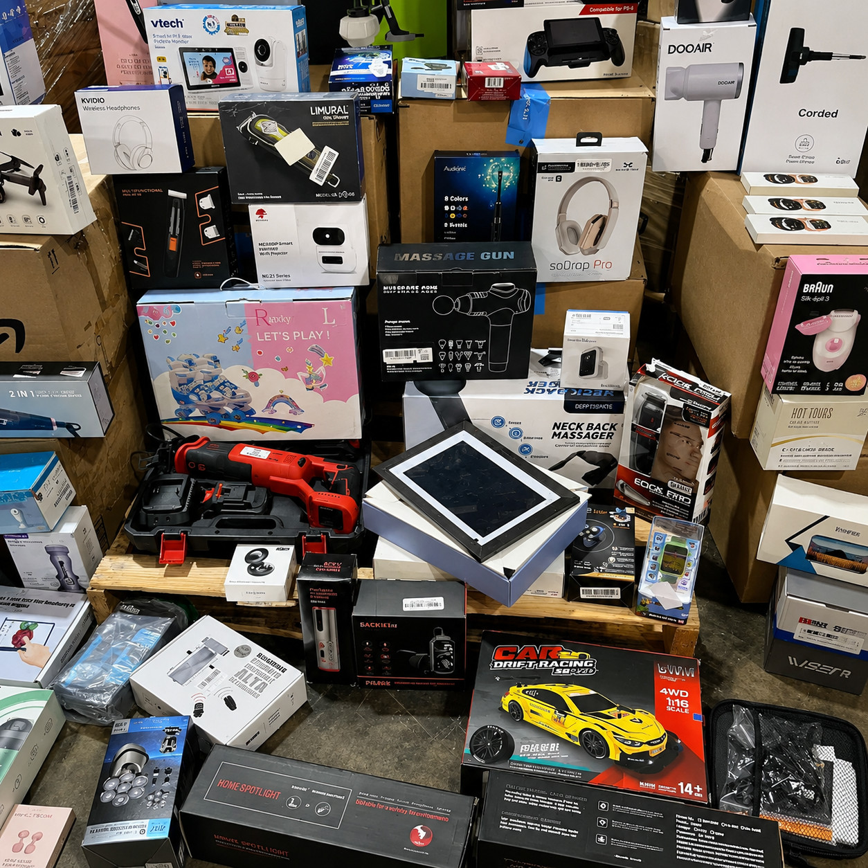 Assorted Electronics Inventory Lot – Premium Overstock & Clearance Mix