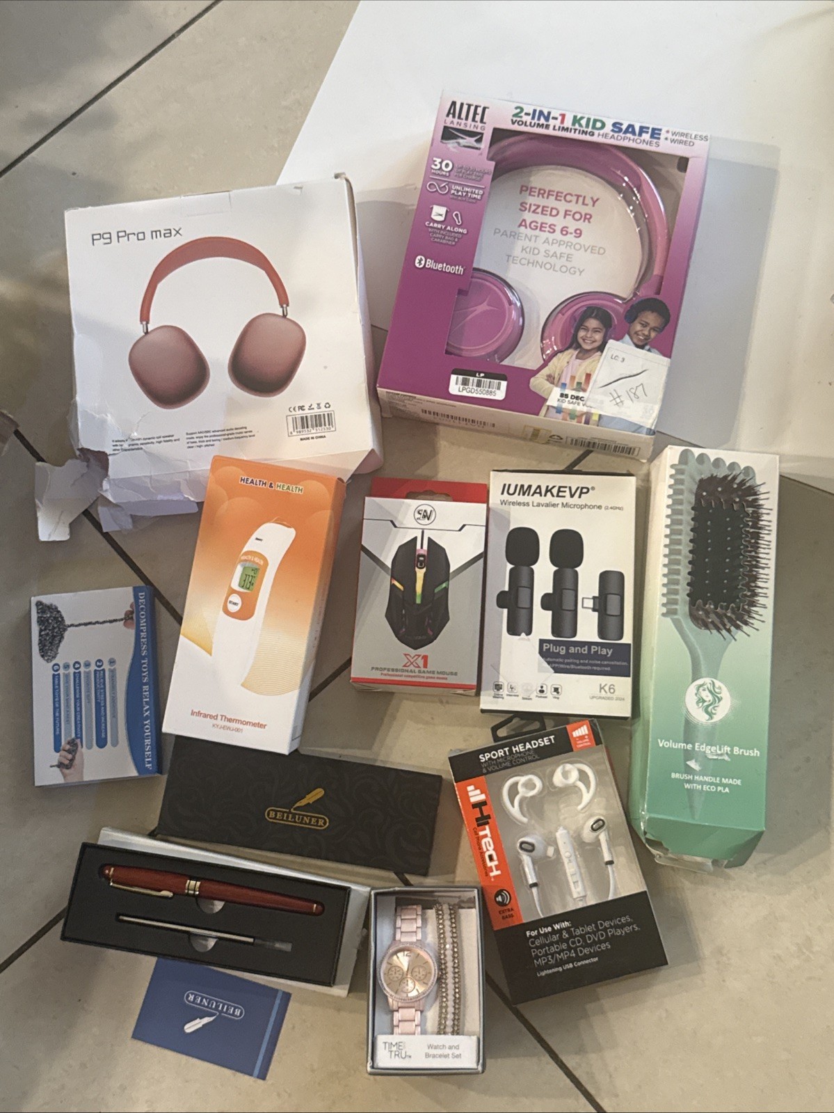 Mystery Loot Electronic General Box 10 Items Total See Description