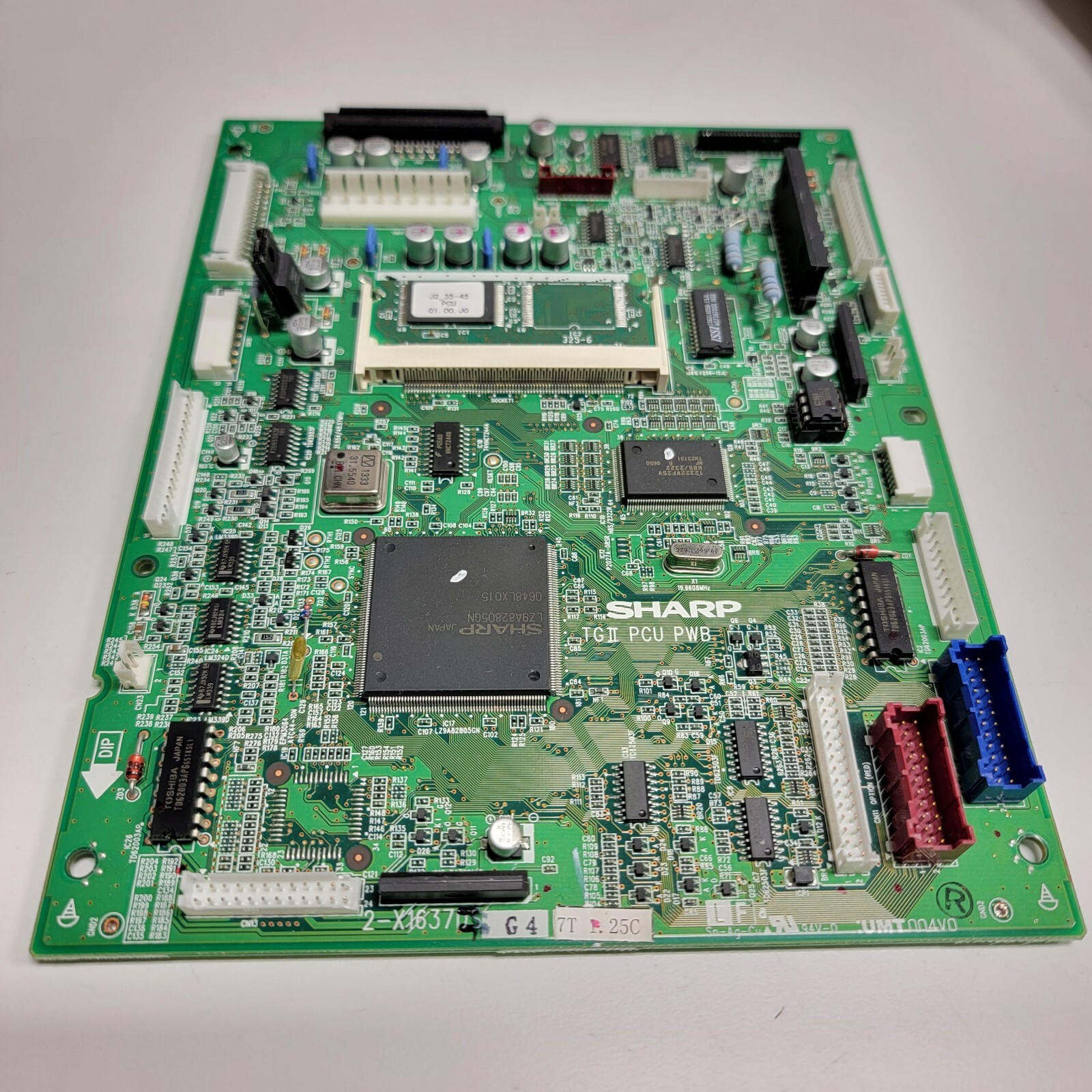 OEM Sharp Engine Control Board TGII PCU PWB 2-X1637DS WITH MODULE 4-n1485fc