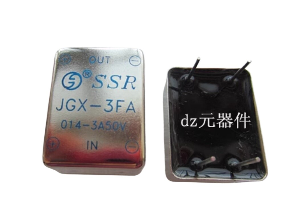 2PC JGX-3FA 014-3A50V DC SSR Solid State Relay JGX-3FA