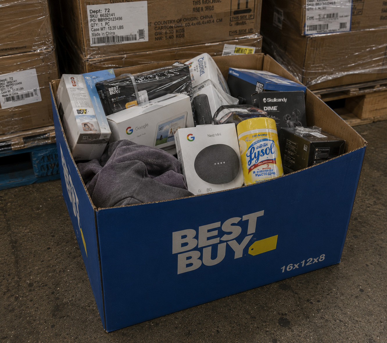 Walmart Mix Merchandise with Household Product Variety