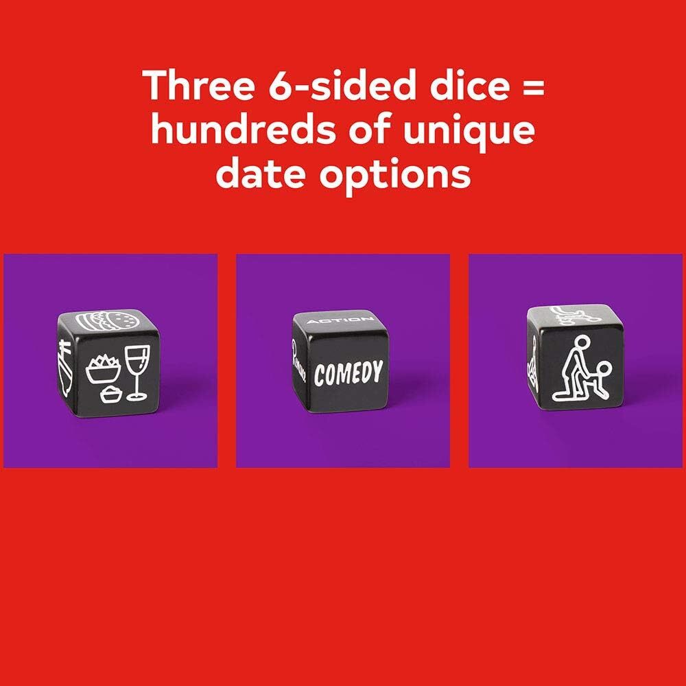 Date Night Dice: Dinner, a Movie & Then Some (Novelty Game for Couples, Dinner,