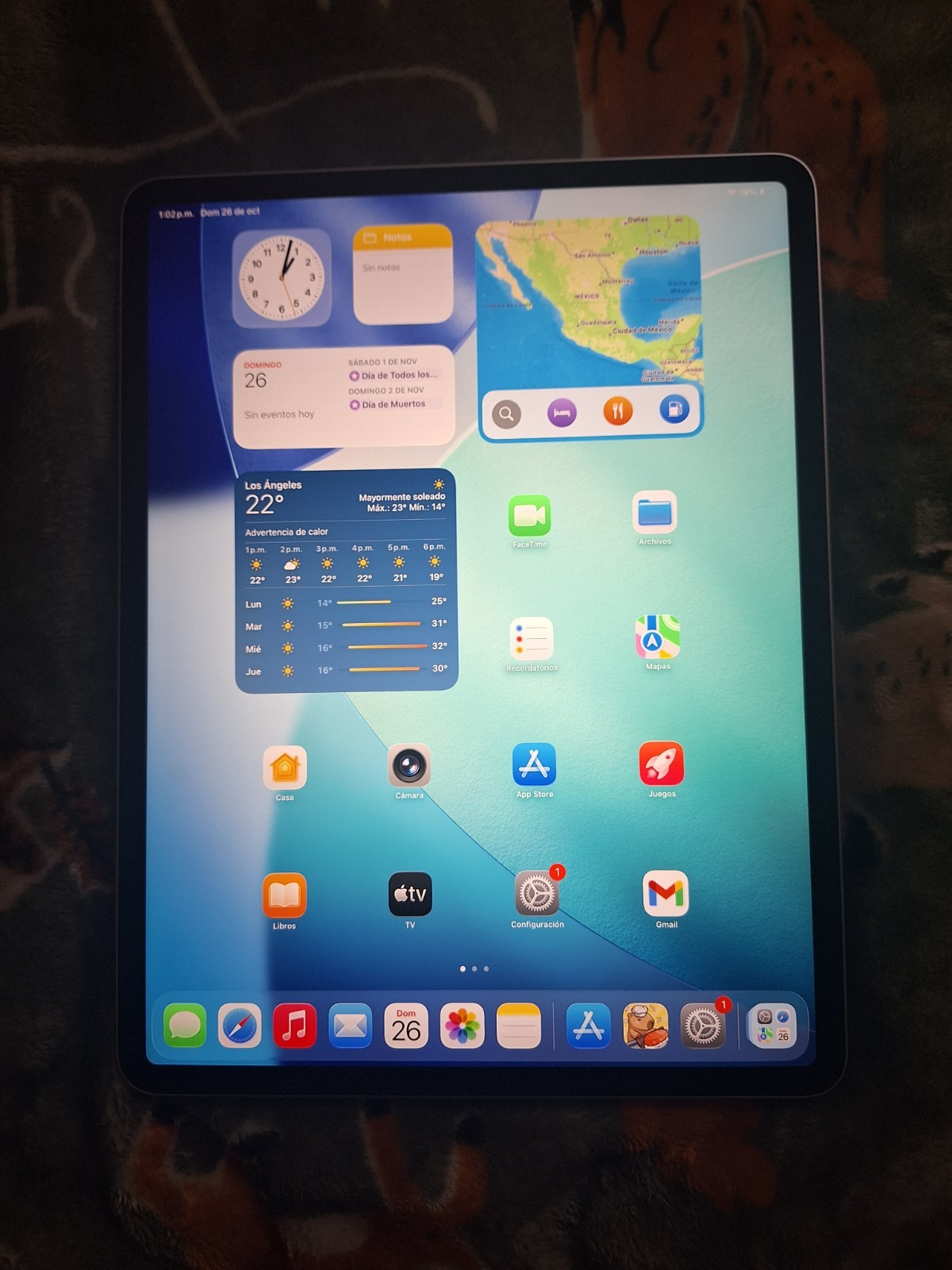 Apple iPad Air 13-PULGADAS M2 2024 Case Protectora Blue