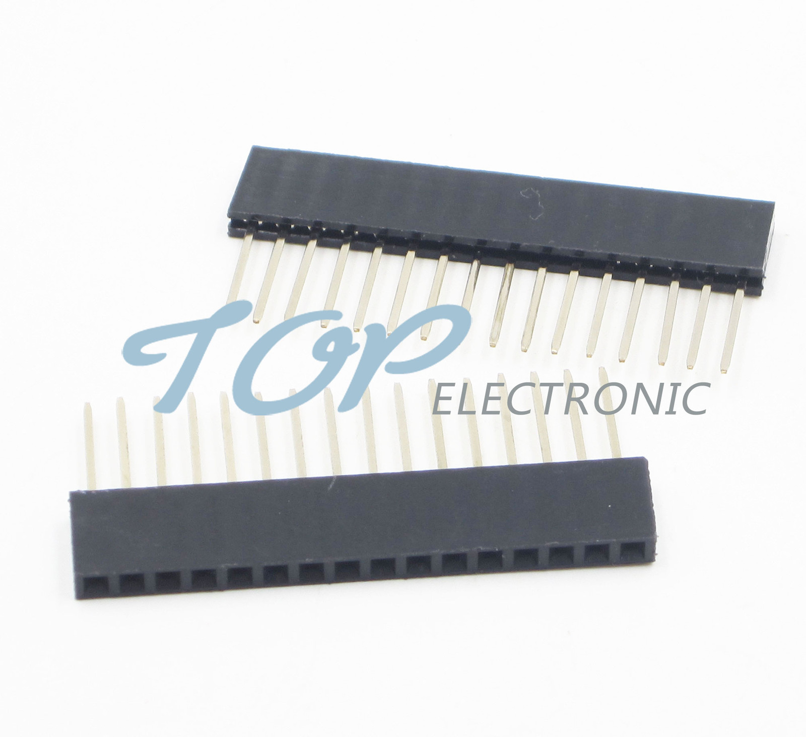 10PCS 16 Pin 1x16P 2.54mm Long Leg 11mm Single Row Female Straight Header Pin