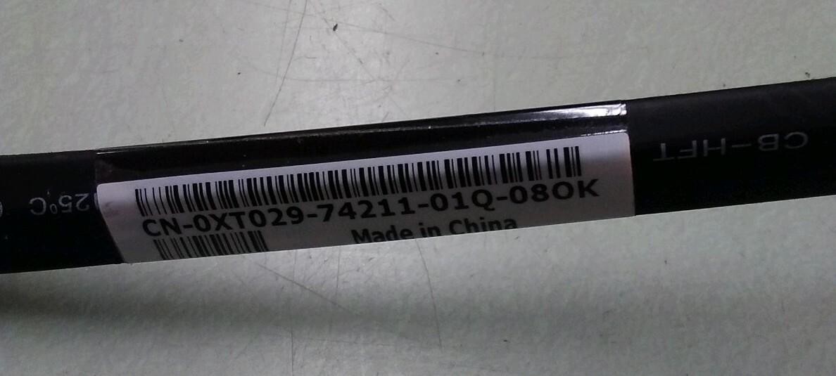 LOT OF 2 Dell USB Audio Board 0XT029 cable