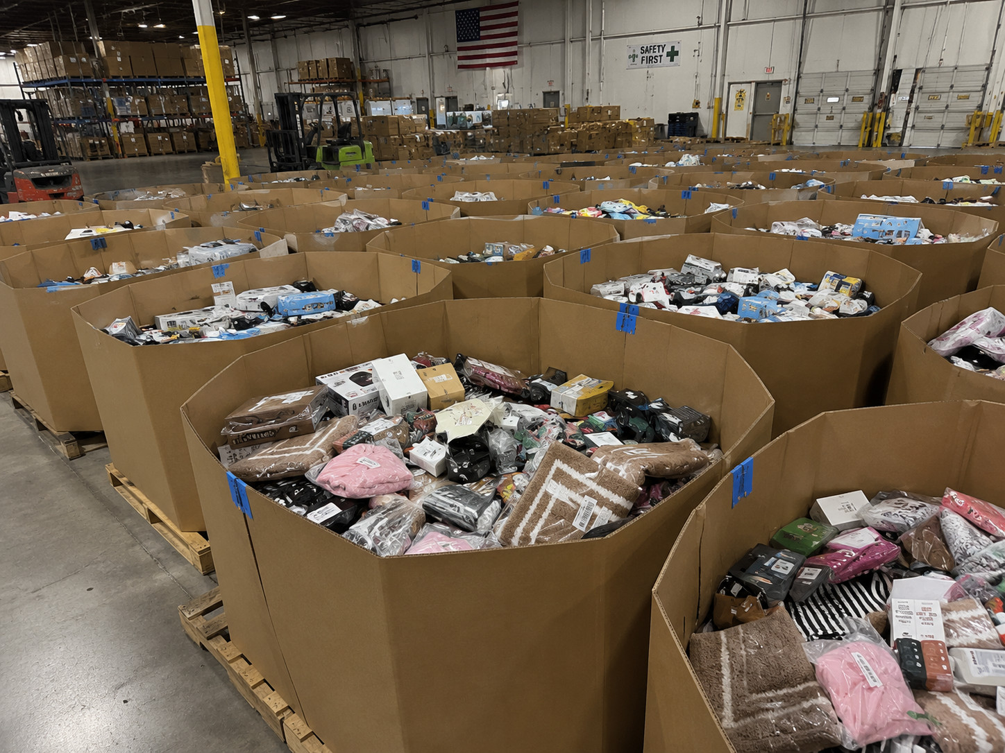 Amazon Returns and Overstock Products Ready for New Owners