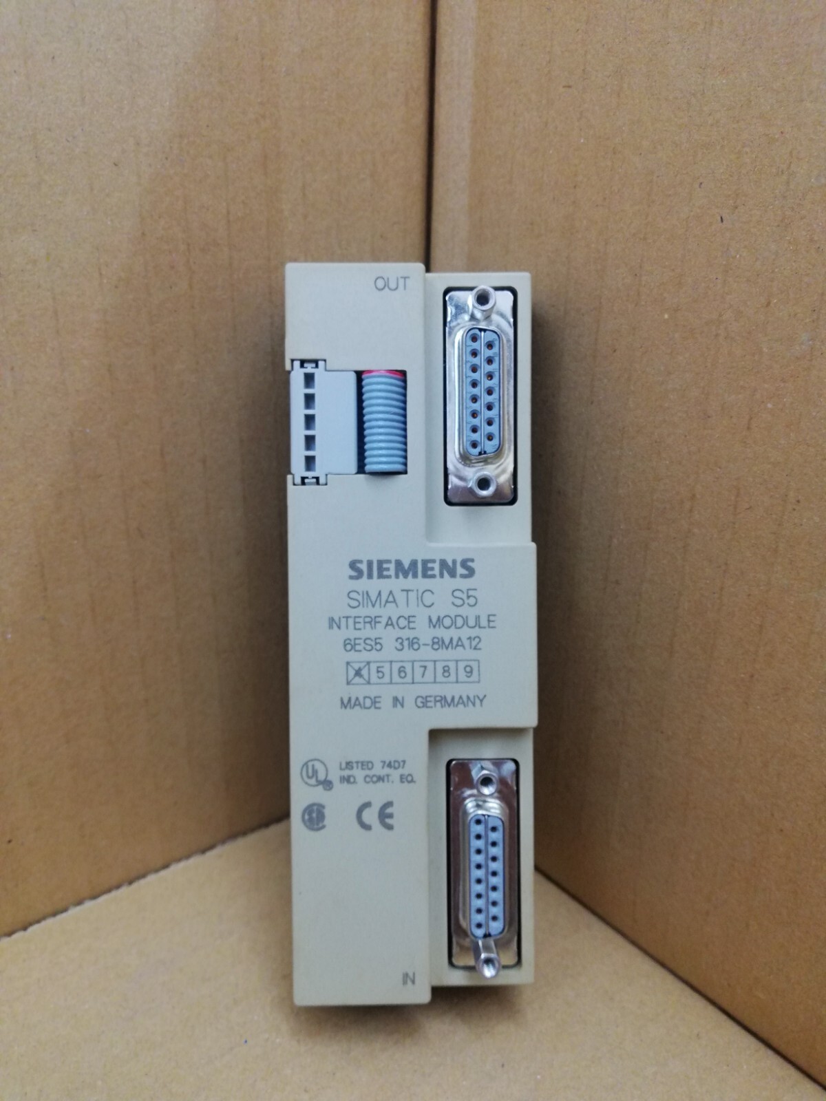 Siemens 6ES5316-8MA12 Simatic Interface Module. 6ES53168MA12