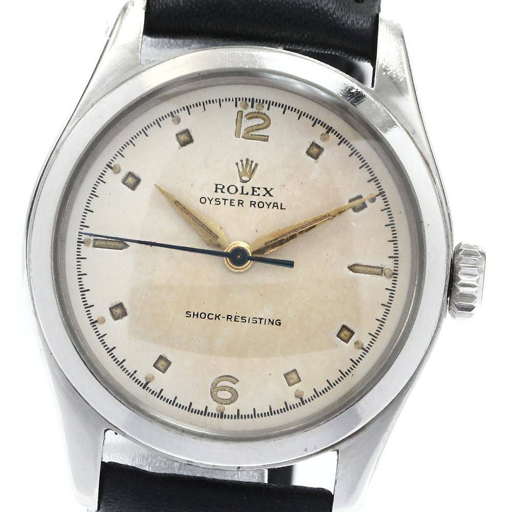 Rolex 6144 Oyster Royal cal.1210 Manual Winding Boys’ Watch Round Dial Accessary