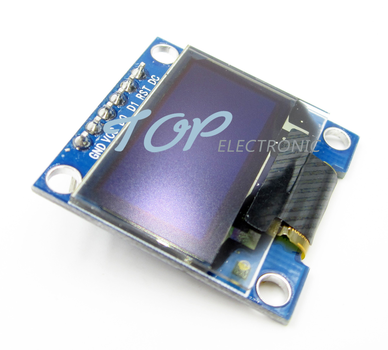 Blue 0.96″ SPI SSD1306 128X64 OLED LCD Display Module Arduino/STM32/AVR/51