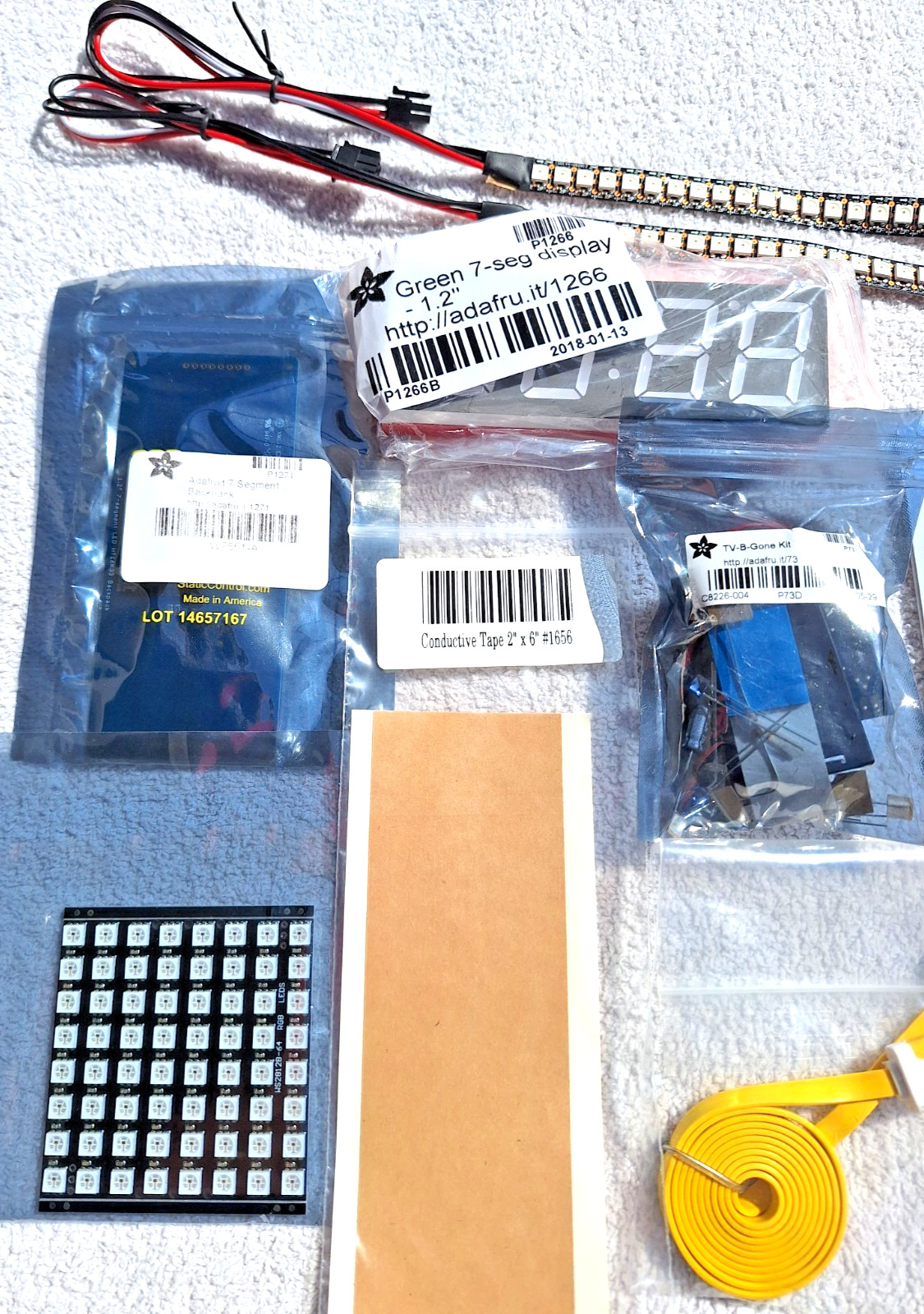 New Maker’s Electronics In Original Packages: Grab-Bag Sale, US Seller