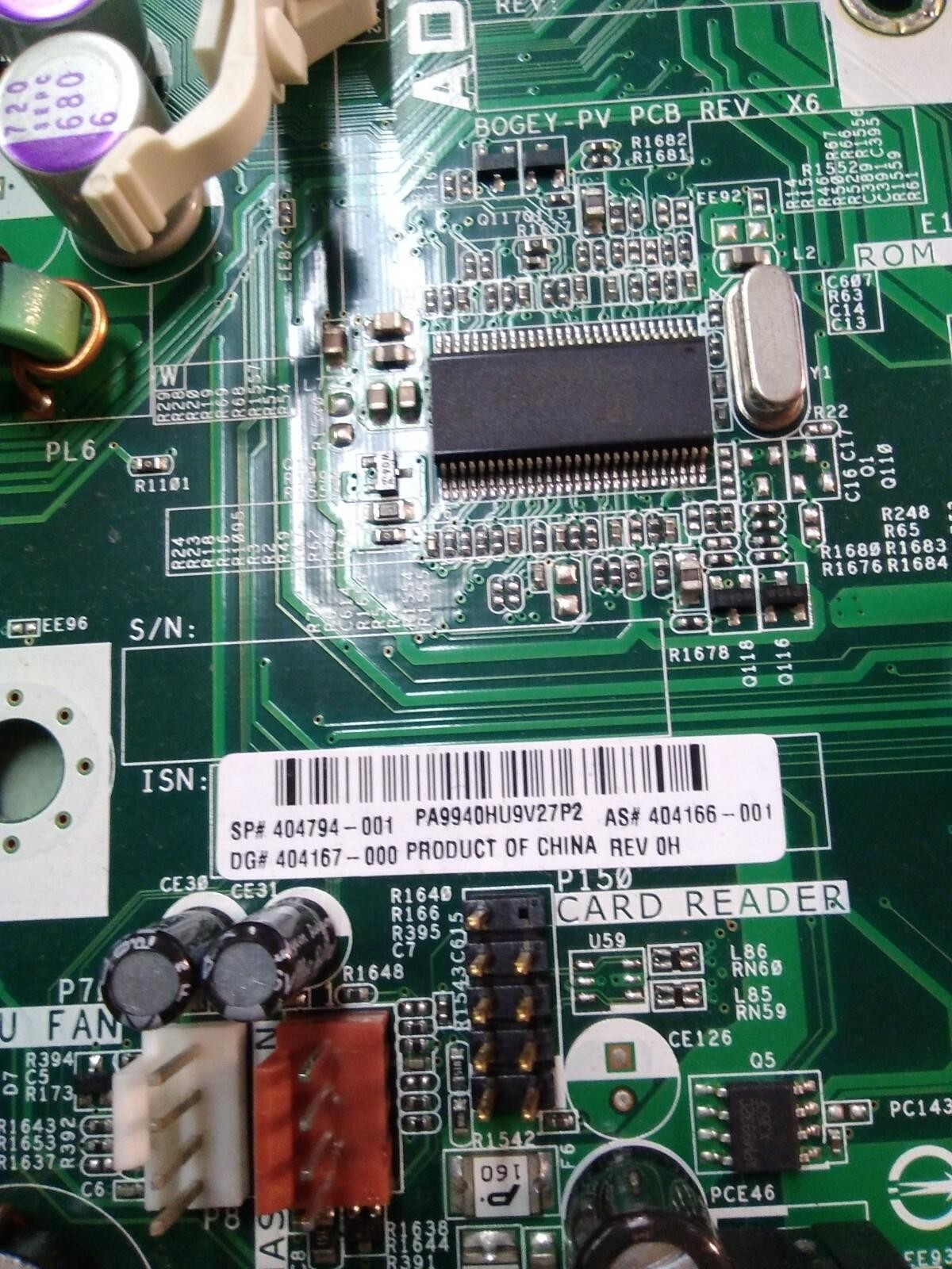 404794-001 404167-001 HP Mid Tower System Board CPU SLA5E
