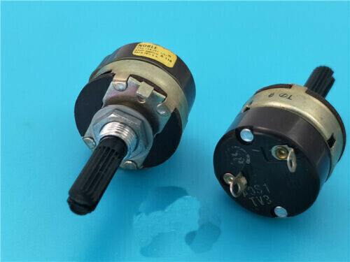 1PC Japan noble rotary power on/off switch A9S1 TV3 250V 8A length 25mm 2-PIN