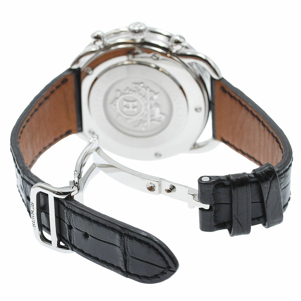 Hermes AR4.910 Arceau Chronograph Automatic Dial White Case (W) 43mm Men’s Watch