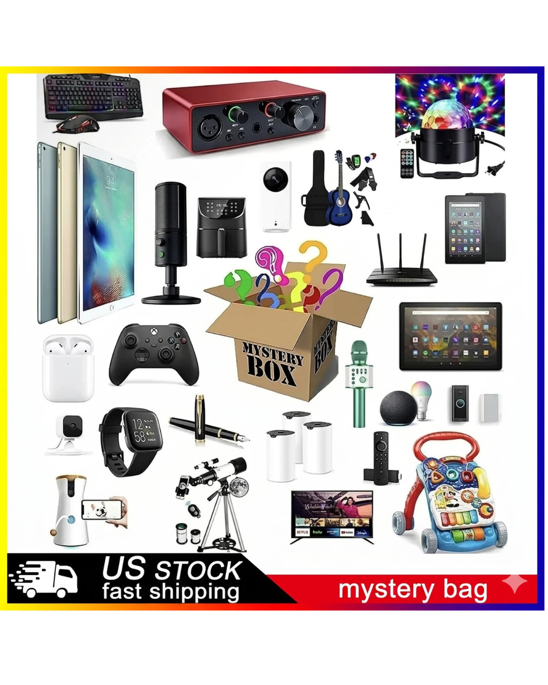 Amazon Mystery Box Electronics – New Tech Gadgets Surprise Bundle