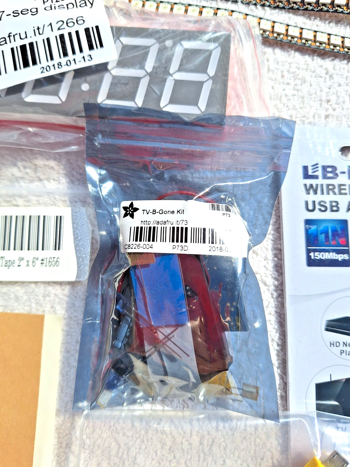 New Maker’s Electronics In Original Packages: Grab-Bag Sale, US Seller