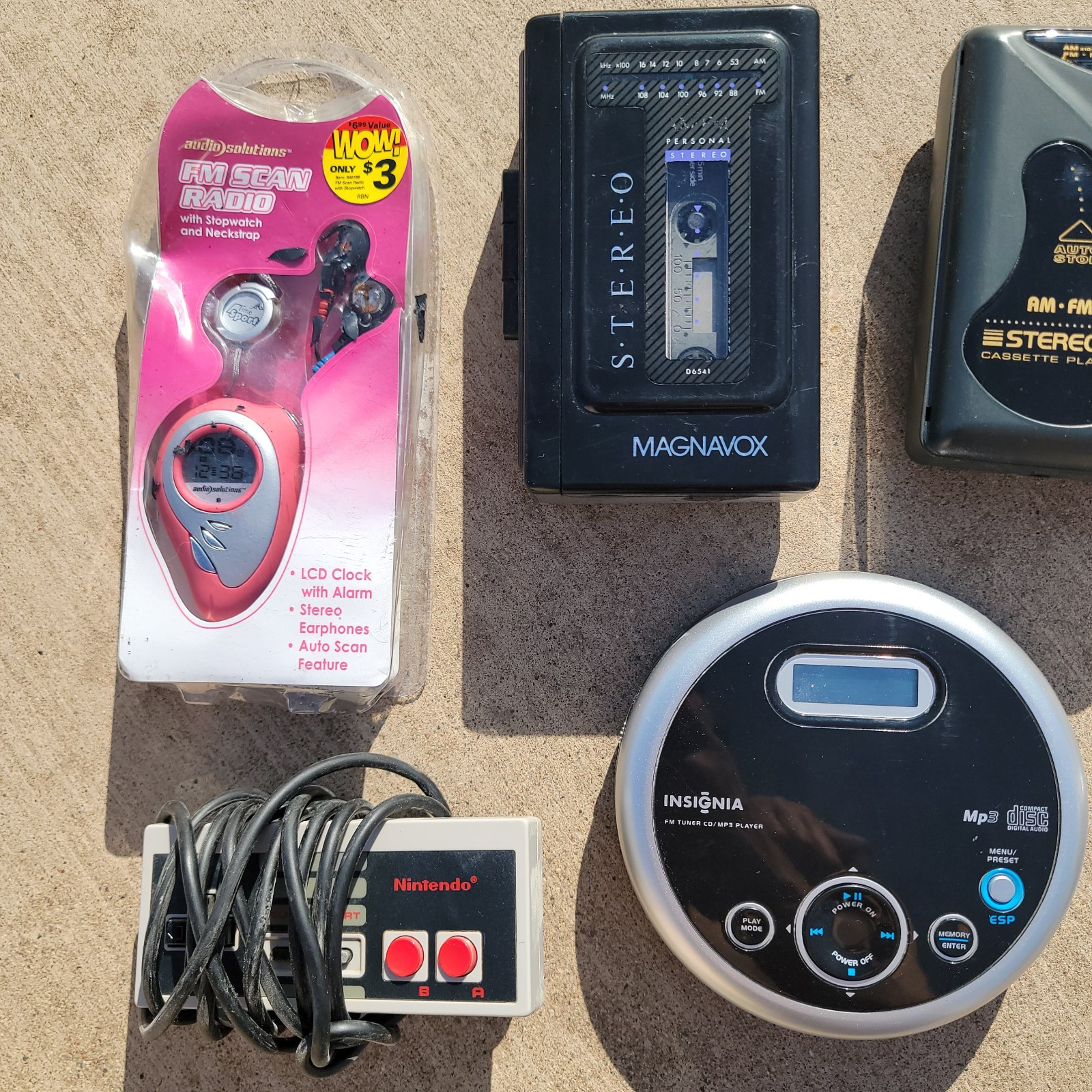 Electronics Lot IPhone 6 Walkman Portable CD Nintendo Hello Kitty Vintage Music