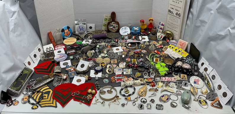 10 pound box of Estate Liquidation items -varied mix- see details