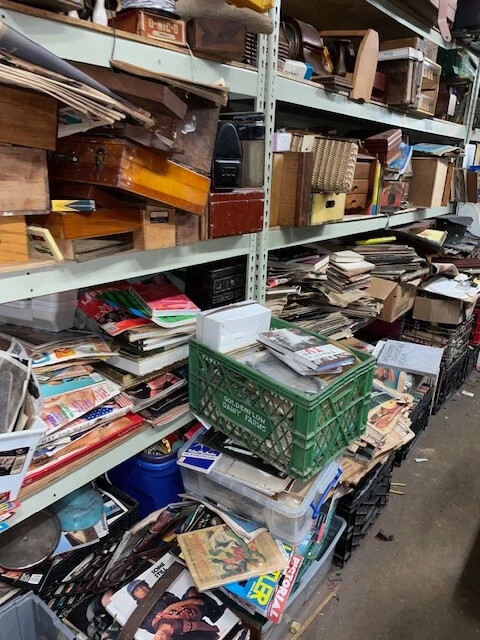15 pound Warehouse Box from Estate Liquidations, mixed items, old to new, #456