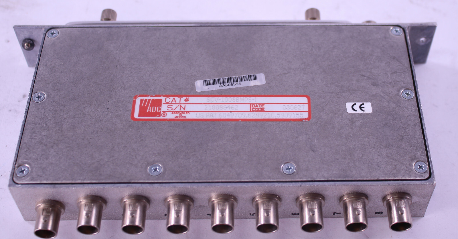 ADC RF WORx 8:1 SPLITTER 5-1000 Mhz P/N SCV-1008BMPS