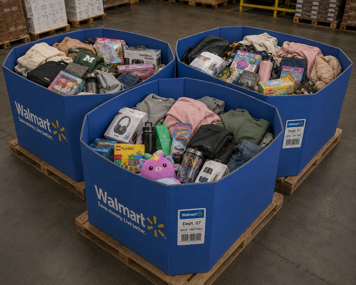 Walmart Liquidation Mixed Lot – Consumer Product Bundle