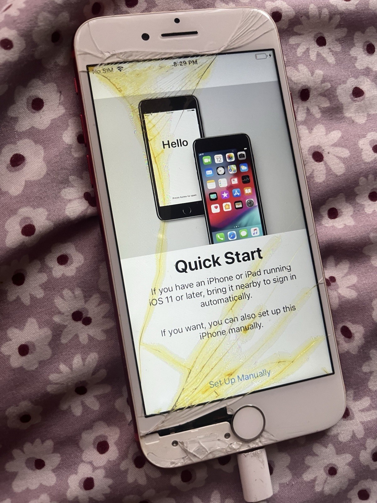 Mixed Lot Of Apple Products. !!!Parts Or Repair As Is Sale Cracked Screen