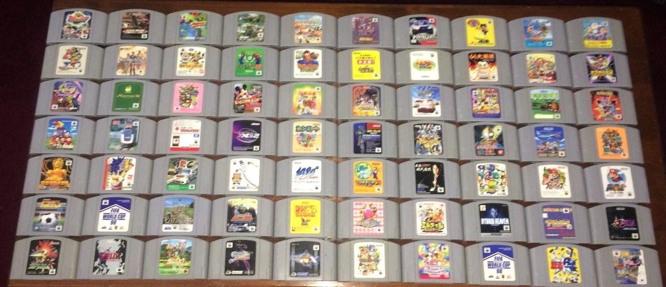 Nintendo 64 Japan Games Fun Pick and Choose Bundle N64 Authentic Mario Japanese