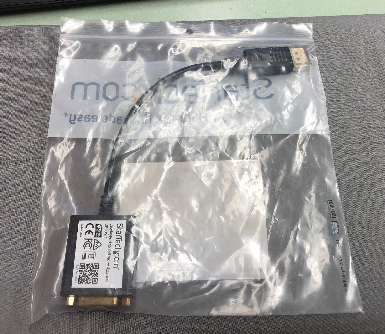 NEW IN PACKAGE StarTech DP2DVI2 DisplayPort To DVI Video Adapter Converter