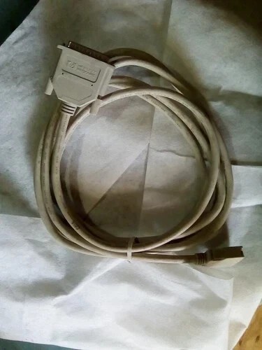 30lb Bulk Lot: Vintage Computing Cables & Parallel/Serial Adapters, TN560, DR500