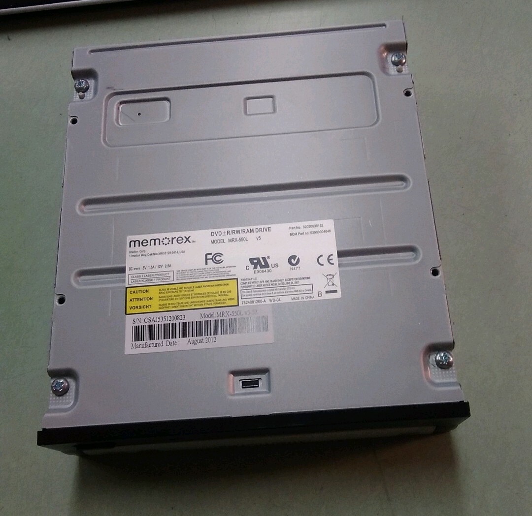 Memorex Internal DVD Writer Multi-Format SATA MRX-550L V5-52