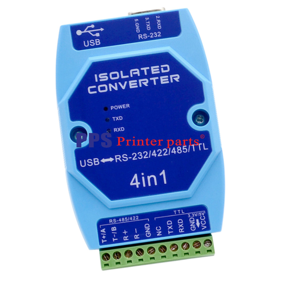 New Optically isolated USB to RS485/232/422/TTL industrial lightning protection