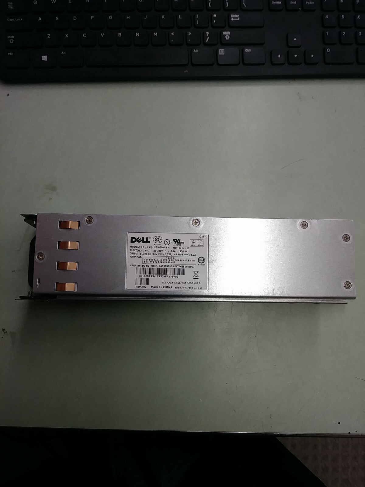 Dell Power Supply NPS-700AB 0JD195-17972 REV:09